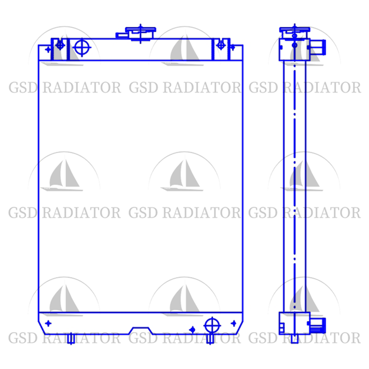 Kobelco Excavator SK50 Radiator